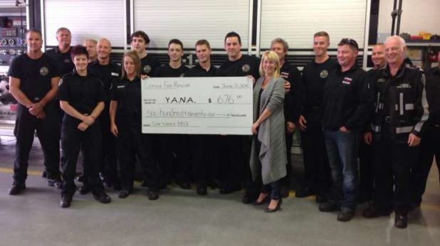 comox fire rescue car wash cheque 2015