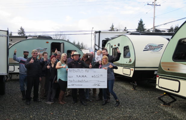 Arbutus RV Thumbs Up Feb. 2016