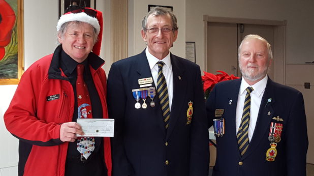 Comox Legion 2016 Donation